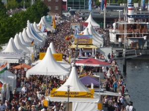 Viele Gäste: Tausende strömen im Juni zur Kieler Woche. Foto Bockemühl